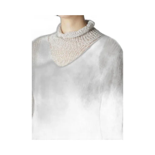 Summer Knit High Neck Top