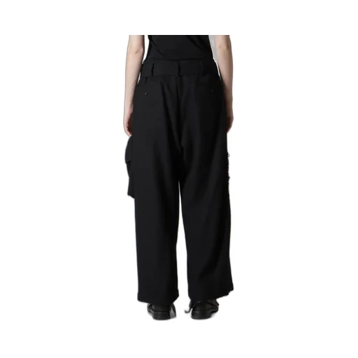 Wool Viyella L Out Pocket Wide Pants