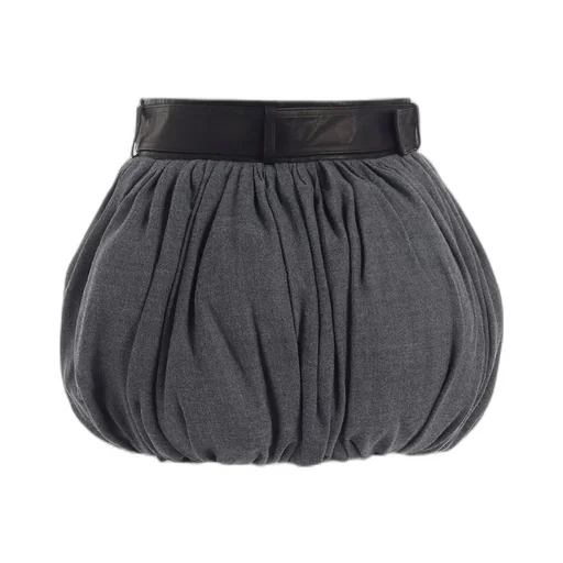 Soft Wool C Fuwafuwa Pumpkin Skirt
