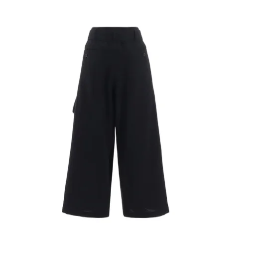 Wool Viyella L Out Pocket Wide Pants