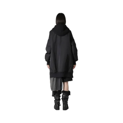 Ny/C Twill Hooded Bomber