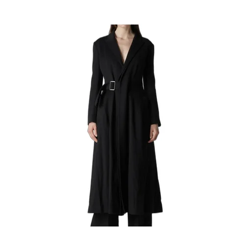 W/Ca Beaver Cloth Waist Belt D Coat