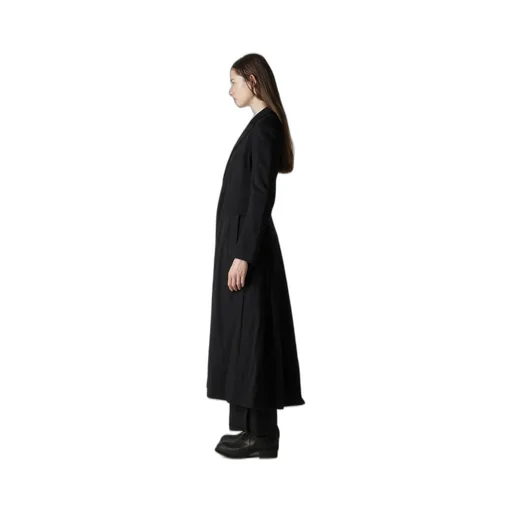 W/Ca Beaver Cloth Waist Belt D Coat