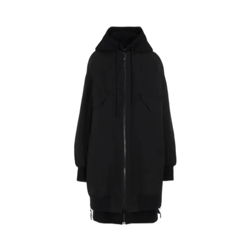 Ny/C Twill Hooded Bomber