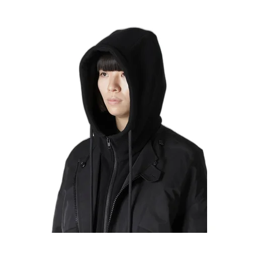 Ny/C Twill Hooded Bomber