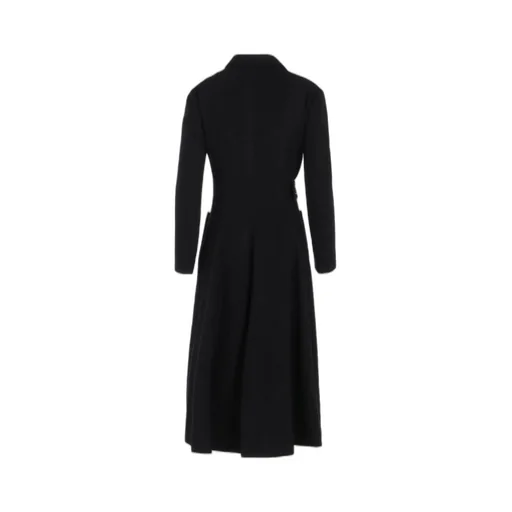 W/Ca Beaver Cloth Waist Belt D Coat