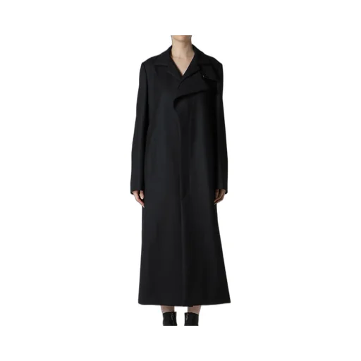W/Saxony R Double Layered Long Coat