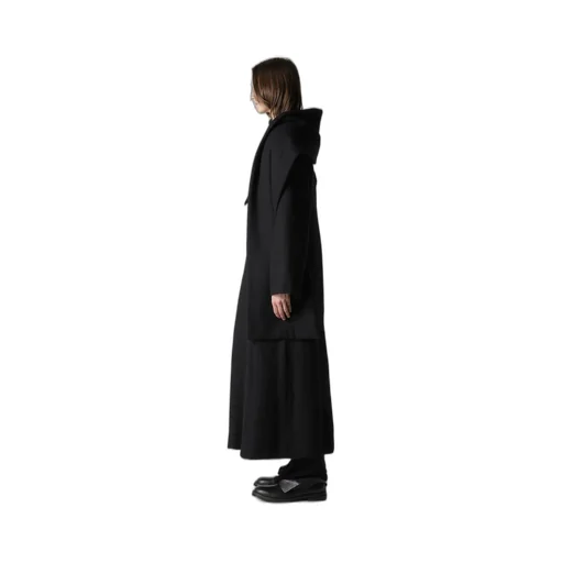 Wool Viyella Reversible Stole D Coat