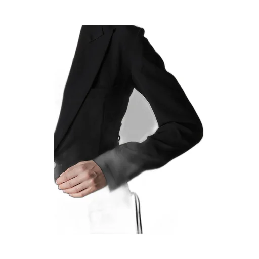 Ta/Pe Crepe De Chine Back Lace Up Long Coat