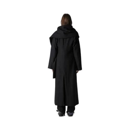 Wool Viyella Reversible Stole D Coat