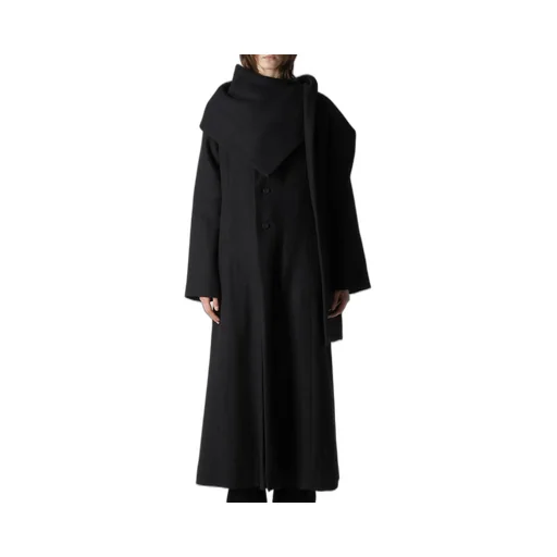 Wool Viyella Reversible Stole D Coat