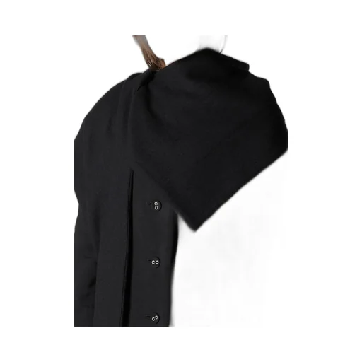 Wool Viyella Reversible Stole D Coat