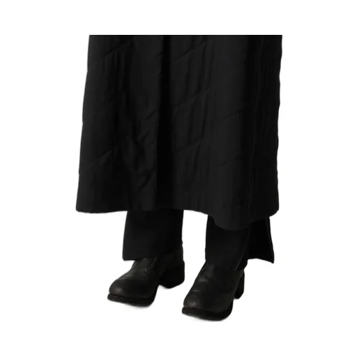 Wool Viyella Reversible Stand Collar Coat