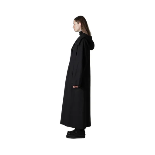 Wool Viyella Reversible Hooded Coat
