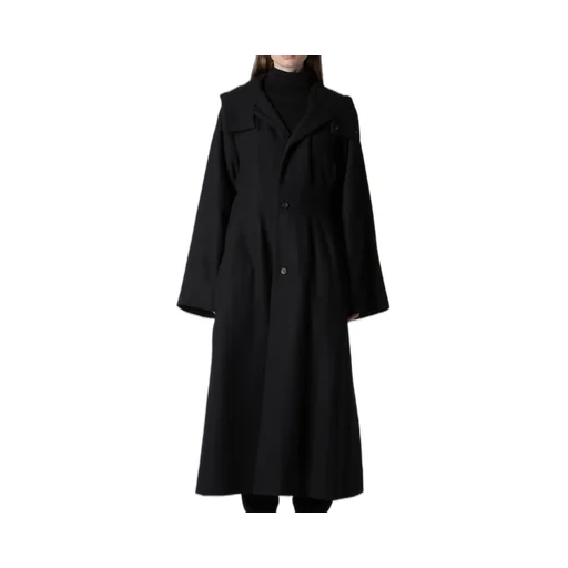 Wool Viyella Reversible Hooded Coat