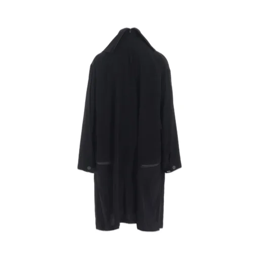 Ta/Pe Crepe De Chine B Collar Coat