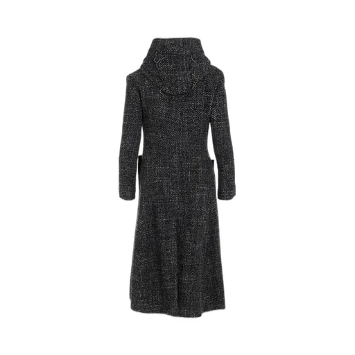 Handmade Tweed Hooded Zip Coat