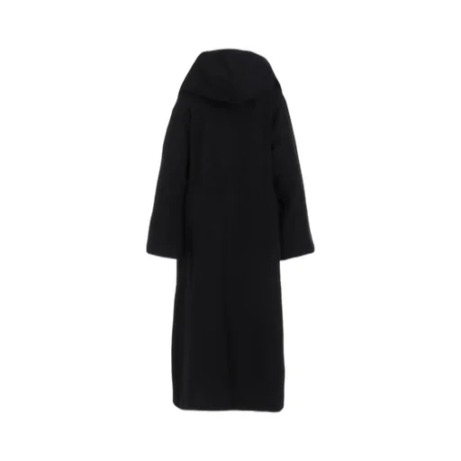 Wool Viyella Reversible Hooded Coat