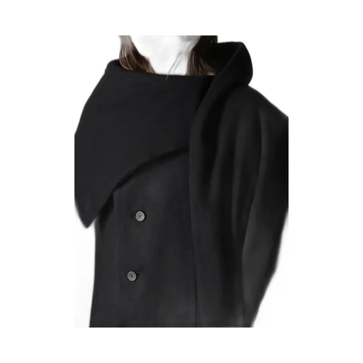 Wool Viyella Reversible Stole D Coat