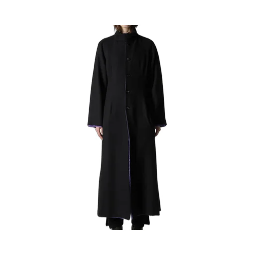 Overdye Wool Viera Reversible Stand Collar Coat