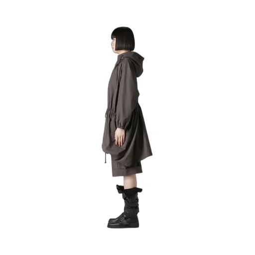 S High-Twisted Gabardine Dolman Slv Coat