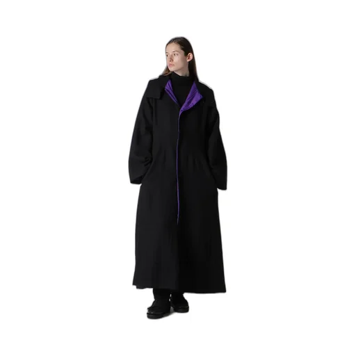 Overdye Wool Viera Reversible Hooded Coat