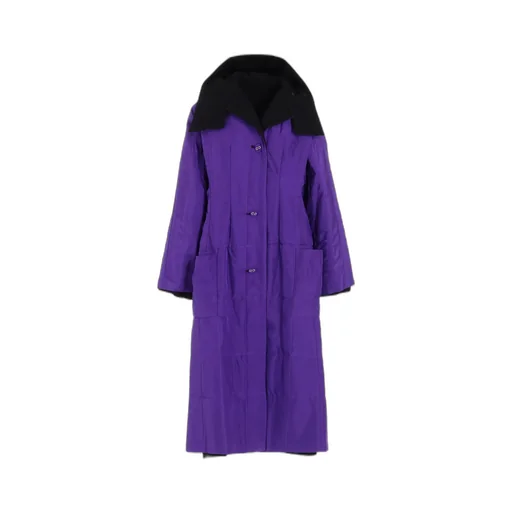 Overdye Wool Viera Reversible Hooded Coat