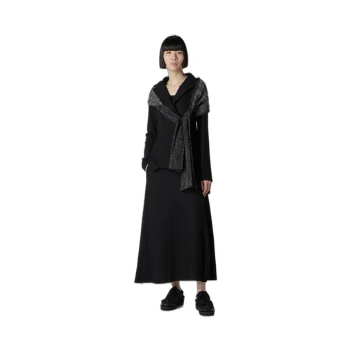 Soft Wollen 1/14 Fabric Combi O Collar Jacket