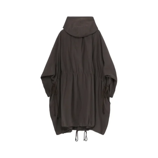 S High-Twisted Gabardine Dolman Slv Coat