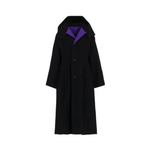 Overdye Wool Viera Reversible Hooded Coat