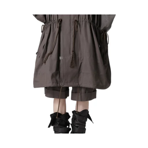 S High-Twisted Gabardine Dolman Slv Coat