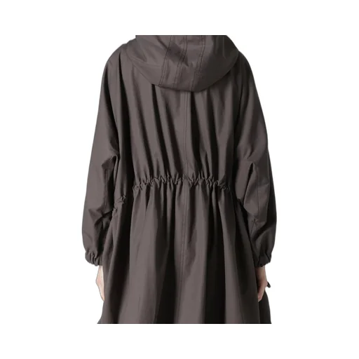 S High-Twisted Gabardine Dolman Slv Coat
