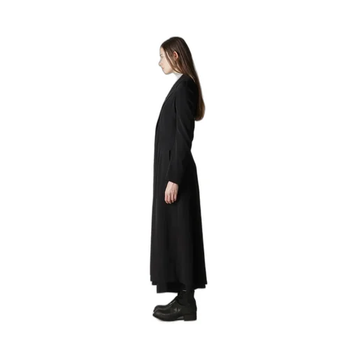 Ta/Pe Crepe De Chine Waist Belt D Coat