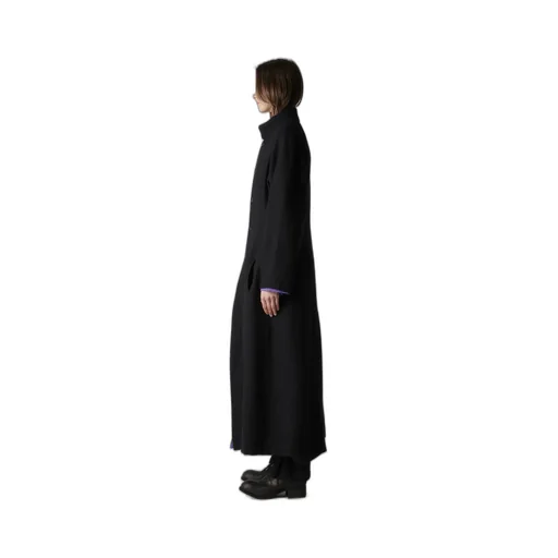 Overdye Wool Viera Reversible Stand Collar Coat