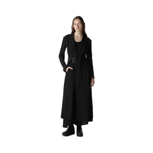Ta/Pe Crepe De Chine Waist Belt D Coat