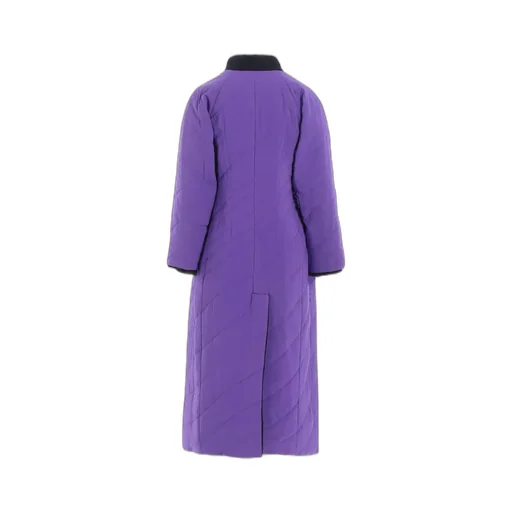 Overdye Wool Viera Reversible Stand Collar Coat