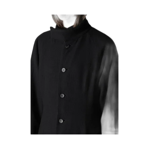 Overdye Wool Viera Reversible Stand Collar Coat