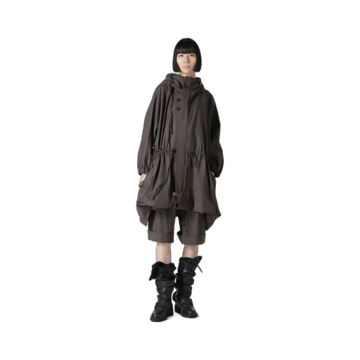 S High-Twisted Gabardine Dolman Slv Coat