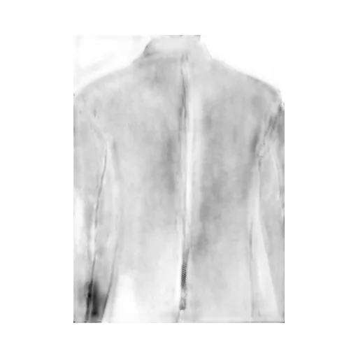W/Saxony Zip Detail Jacket