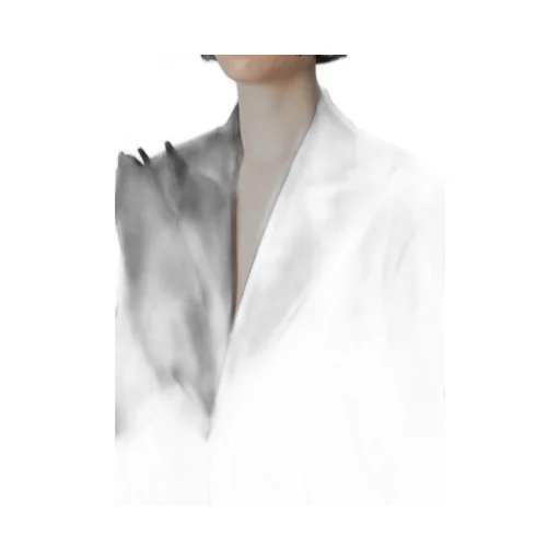 W/Saxony Zip Detail Jacket