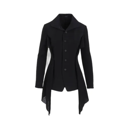 Wool Gabardine Combination Jacket