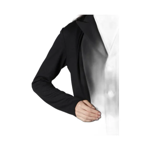 Washable Wool Fabric Combi Long Jacket