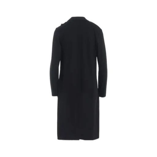 Washable Wool Fabric Combi Long Jacket