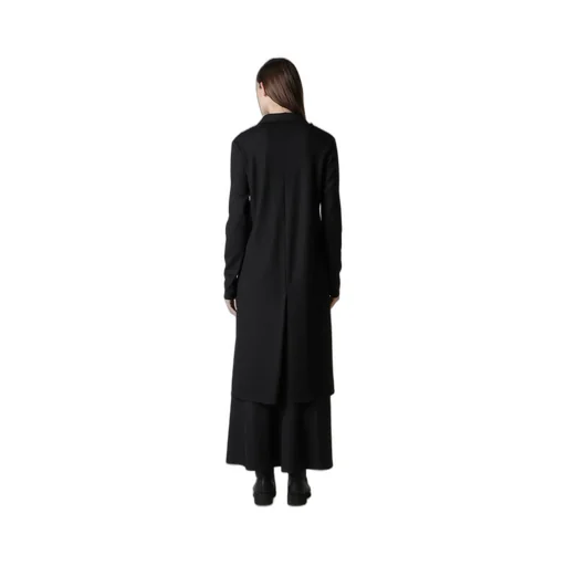 Washable Wool Fabric Combi Long Jacket