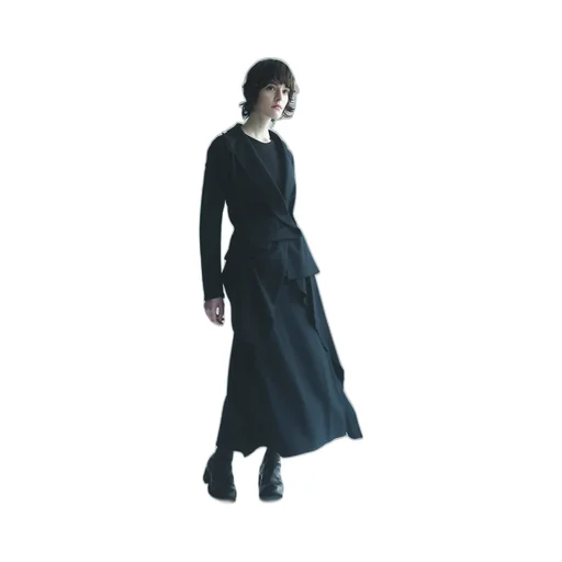 W/Saxony Asymmetry Jacket