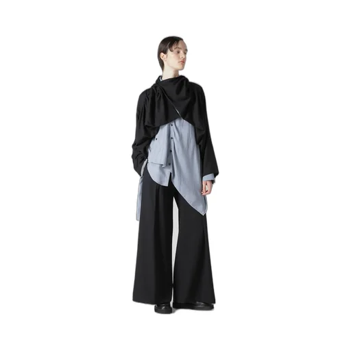 Cu/Mo Kersey Shirring Detail Jacket