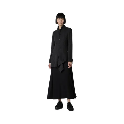 Tweed Cloth R Long Stand C Jacket