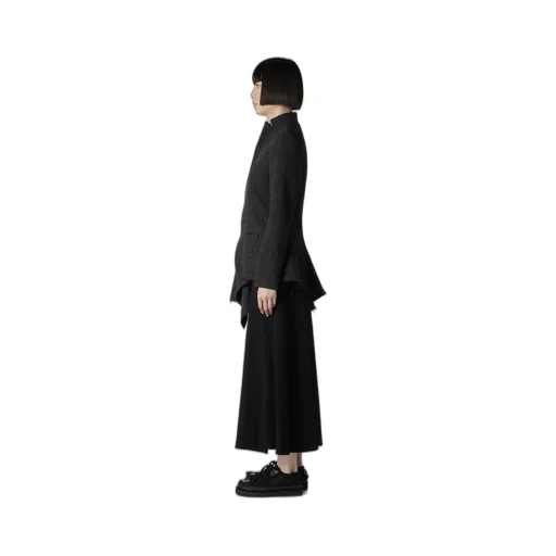 Tweed Cloth R Long Stand C Jacket