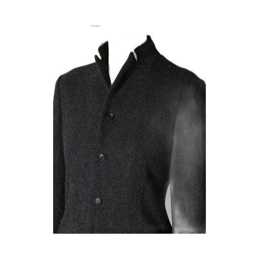 Tweed Cloth R Long Stand C Jacket