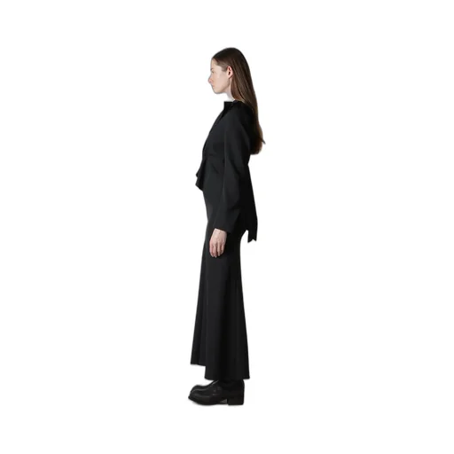 Gabardine Tuck D Short Jacket